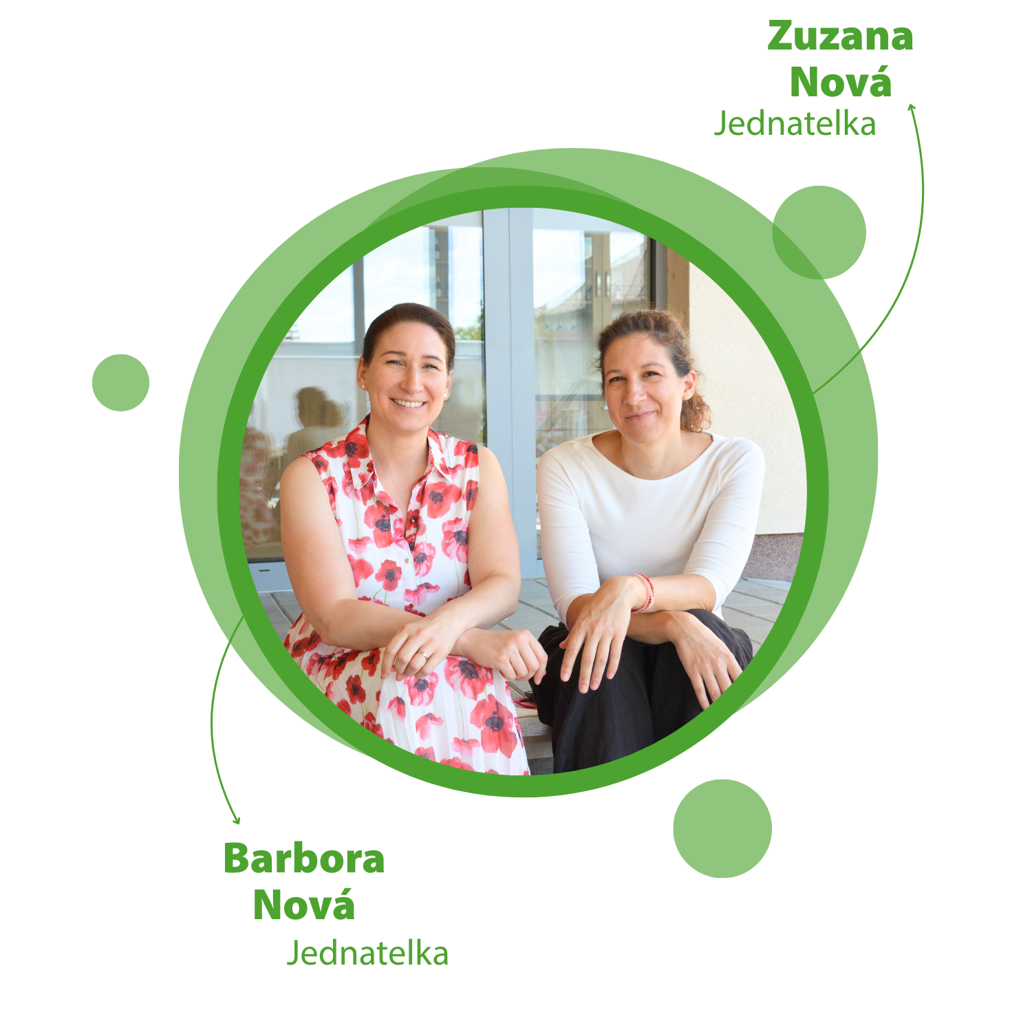 Zuzana Nová a Barbora Nová - Jednatelky NOVY